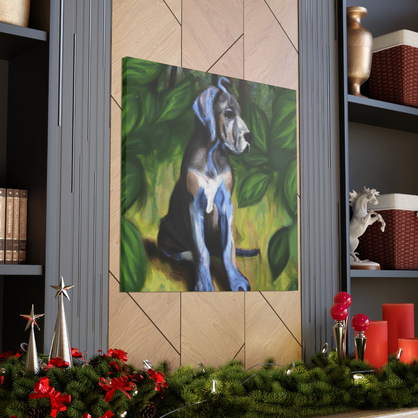 Baroness Eloise de Crecy - Great Dane - Canvas