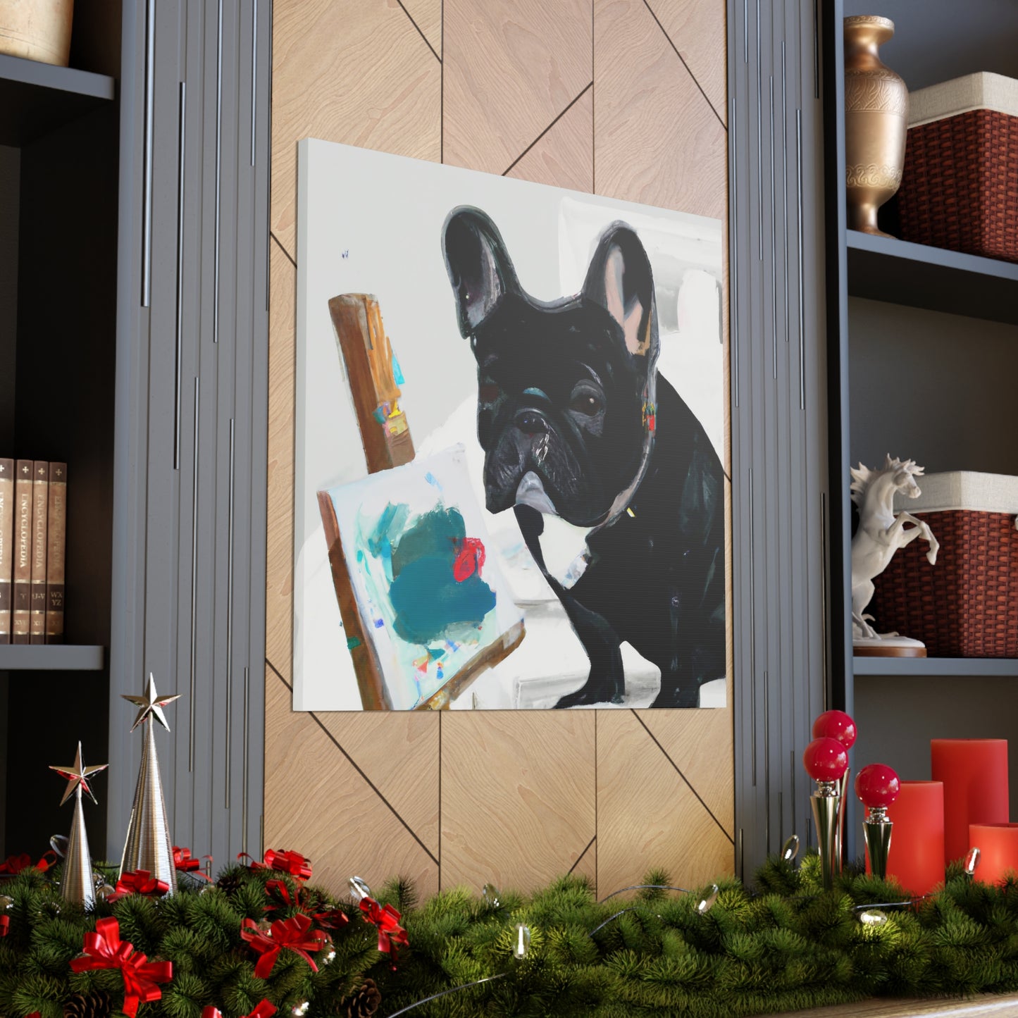 Duchess Ariana Skye of Danvers (French Bulldog) - Canvas