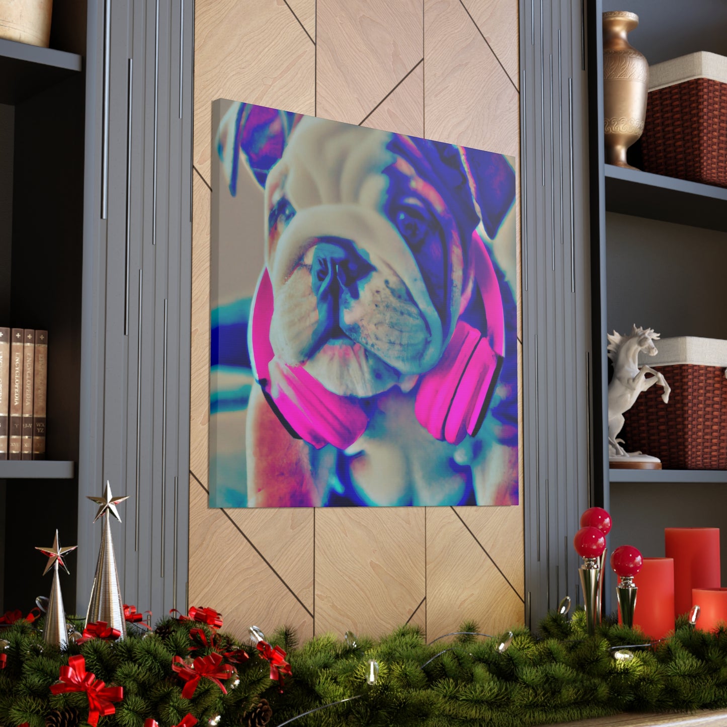 Roderic Regalraven - English Bulldog - Canvas