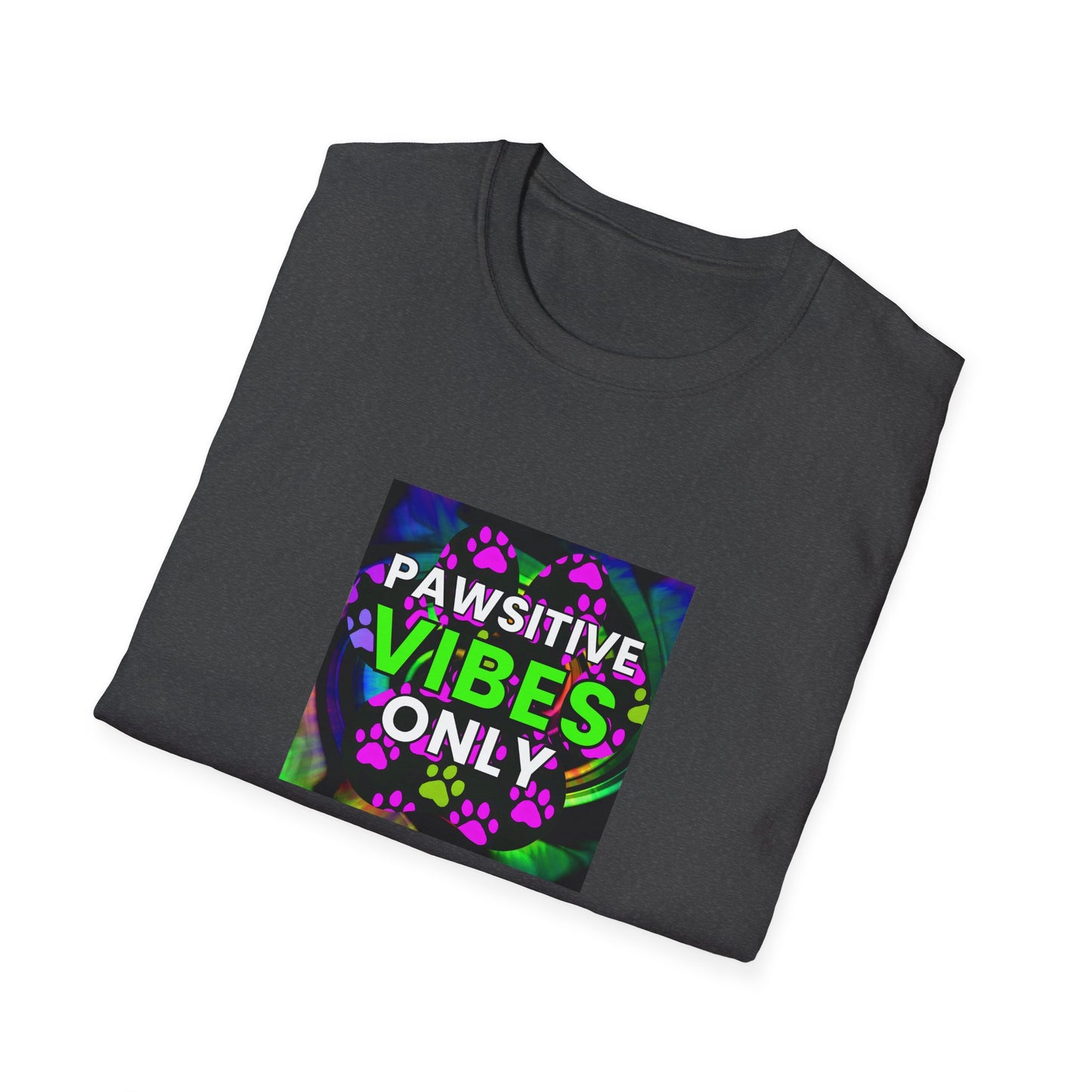 Motivational Morty - "Pawsitive Vibes Only" Unisex Tee