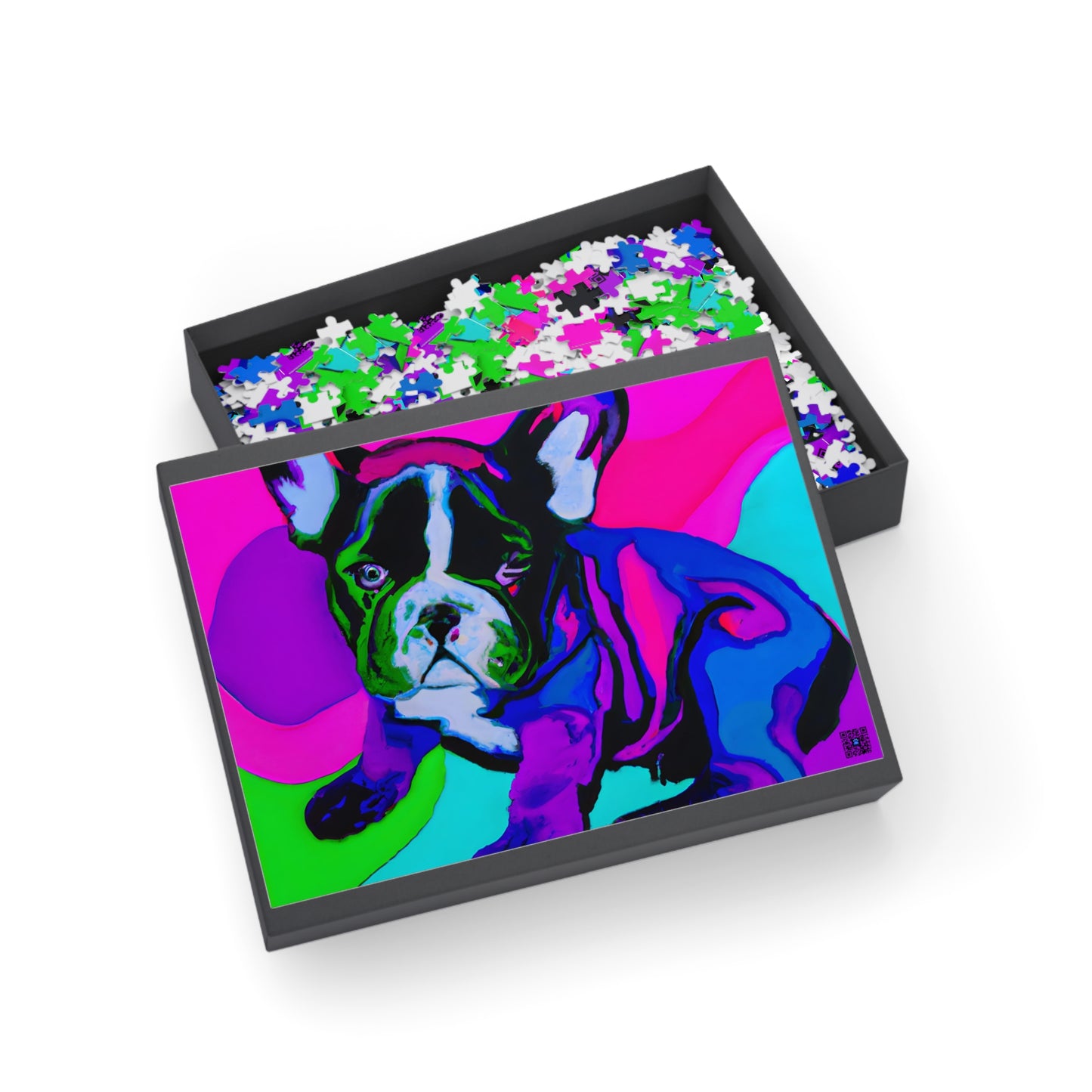 Jacques Chiffreux - Frech Bulldog - Puzzle