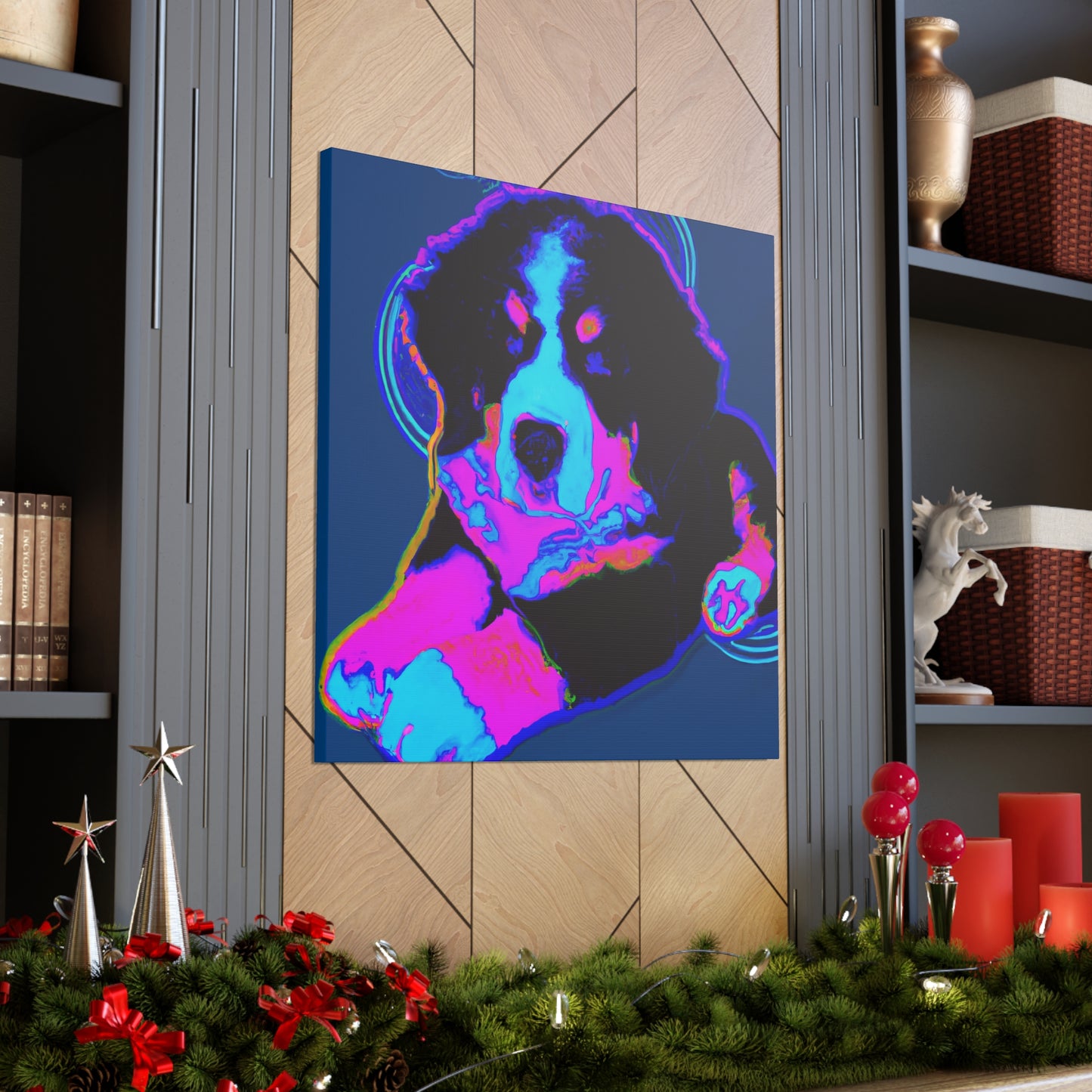Princess Katherina d'Aremont - Bernese Mountain Dog - Canvas