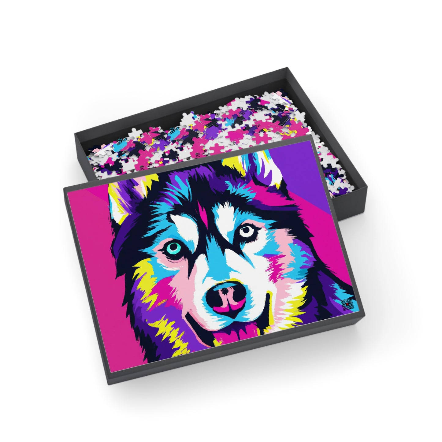 Queen Honoria da Vinci - Siberian Husky - Puzzle