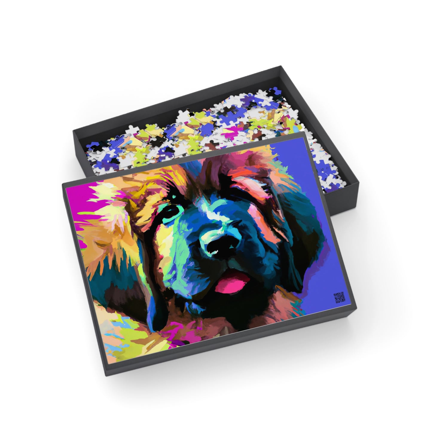 Queen Gisela von Lichtenstein - Leonberger - Puzzle