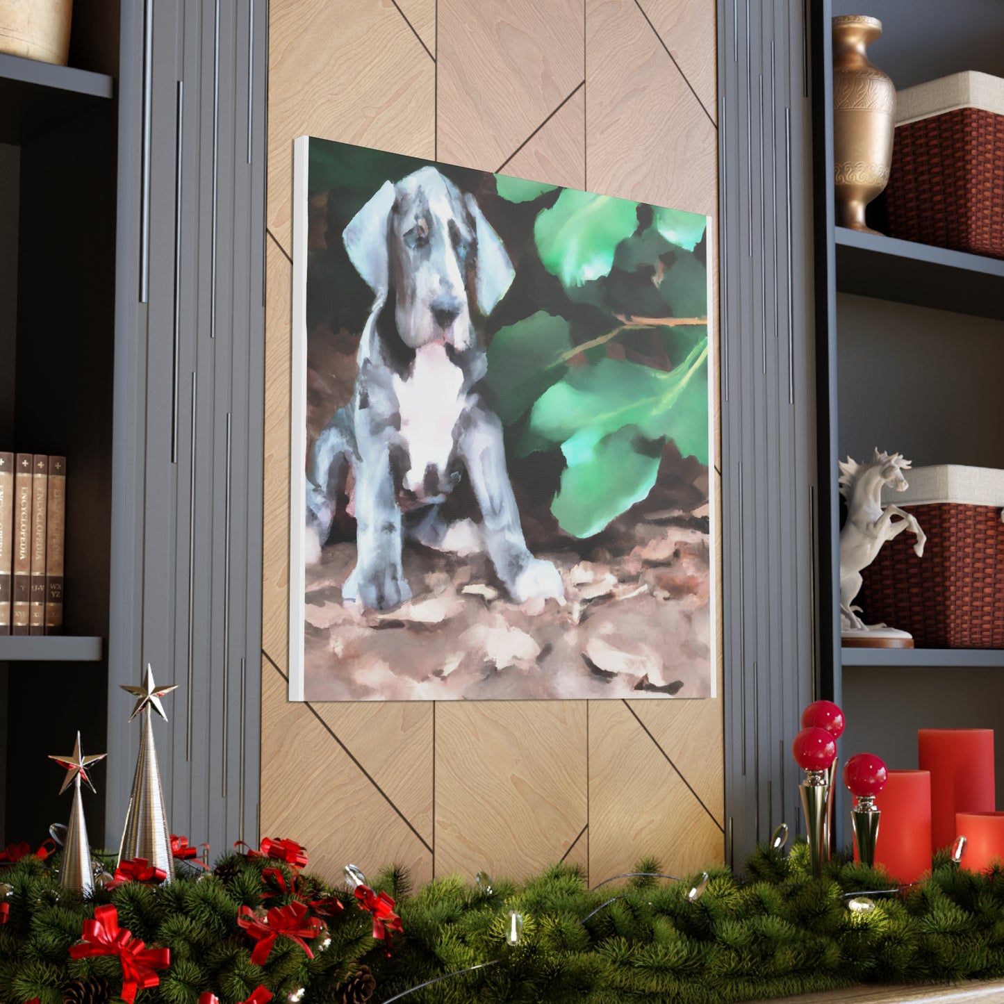 Countess Lucrezia de Medici - Great Dane - Canvas