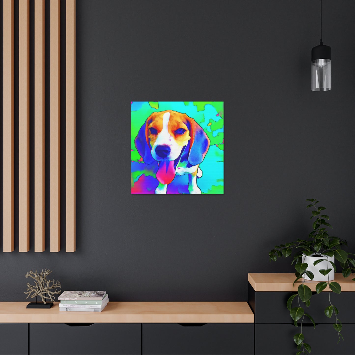 Kington Von Duetter - Beagle Puppy - Canvas