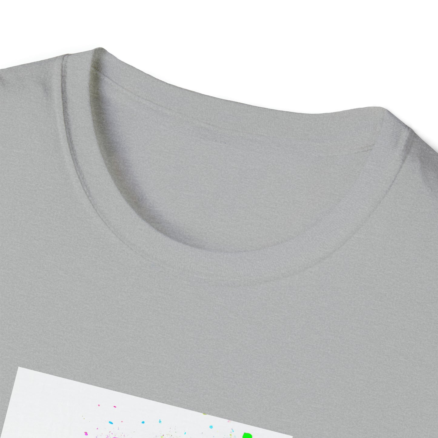 Oldskool Street Designerz - "Dog Friendly, People Reactive" (colored swirl) Unisex Tee