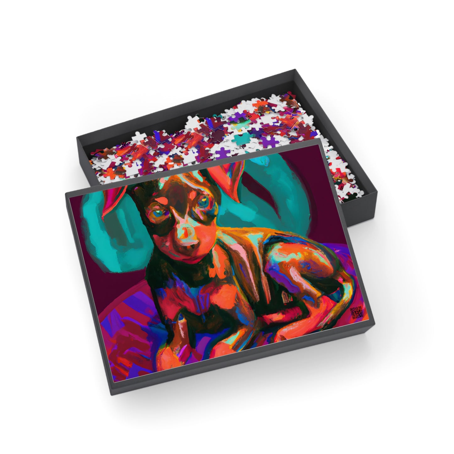 Florentine Cognard - Miniature Pinscher Puppy - Puzzle