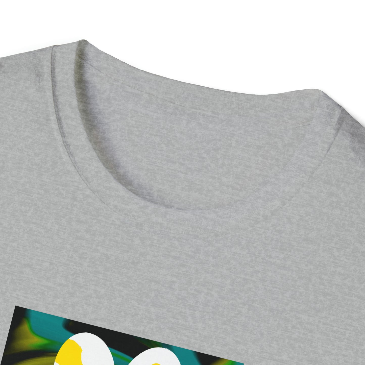 Defyant Nick - "Dog Friendly, People Reactive" (Yellow Blue Swirl) Unisex Tee