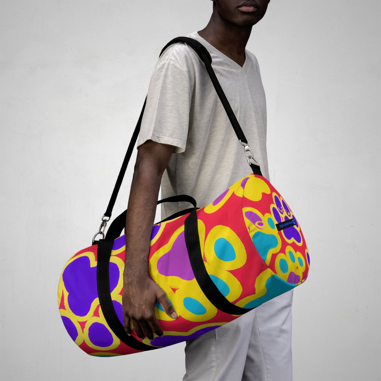 Kristof Flairon - Paw Print - Duffel Bag