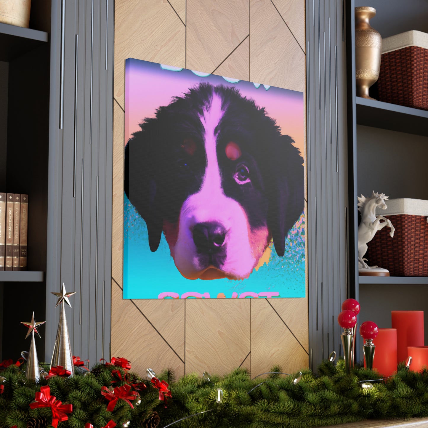 Aducecius Del Duca - Bernese Mountain Dog - Canvas