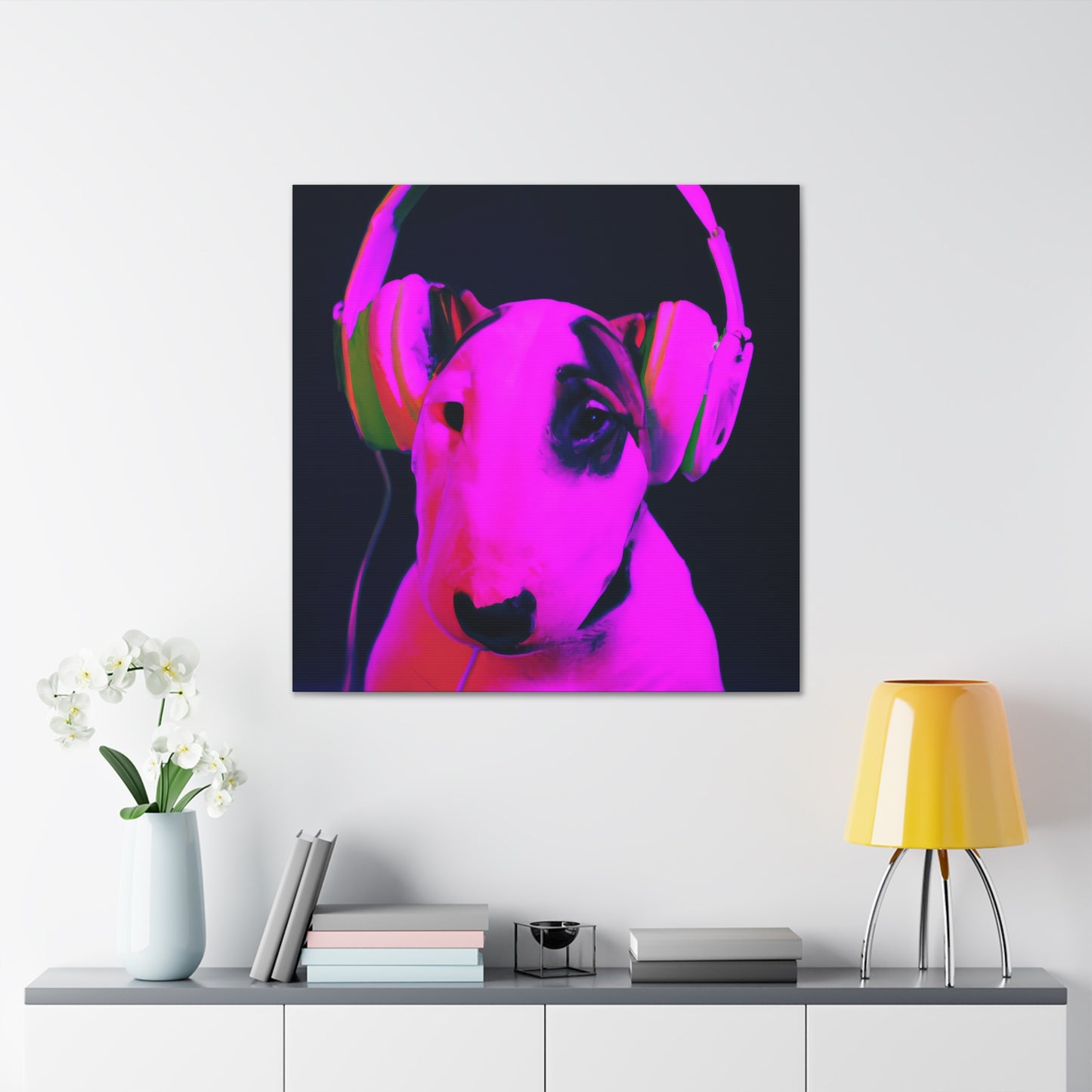 Isabelle Collinsworth - Bull Terrier - Canvas