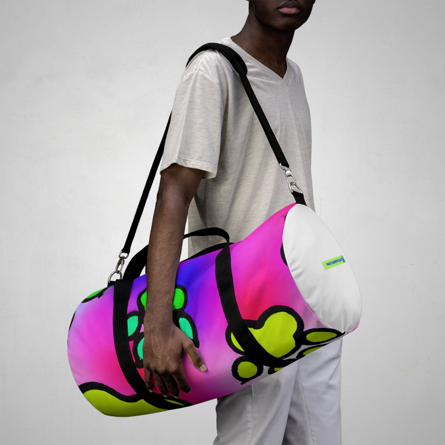 Jacquelynne LaMode - Paw Print - Duffel Bag