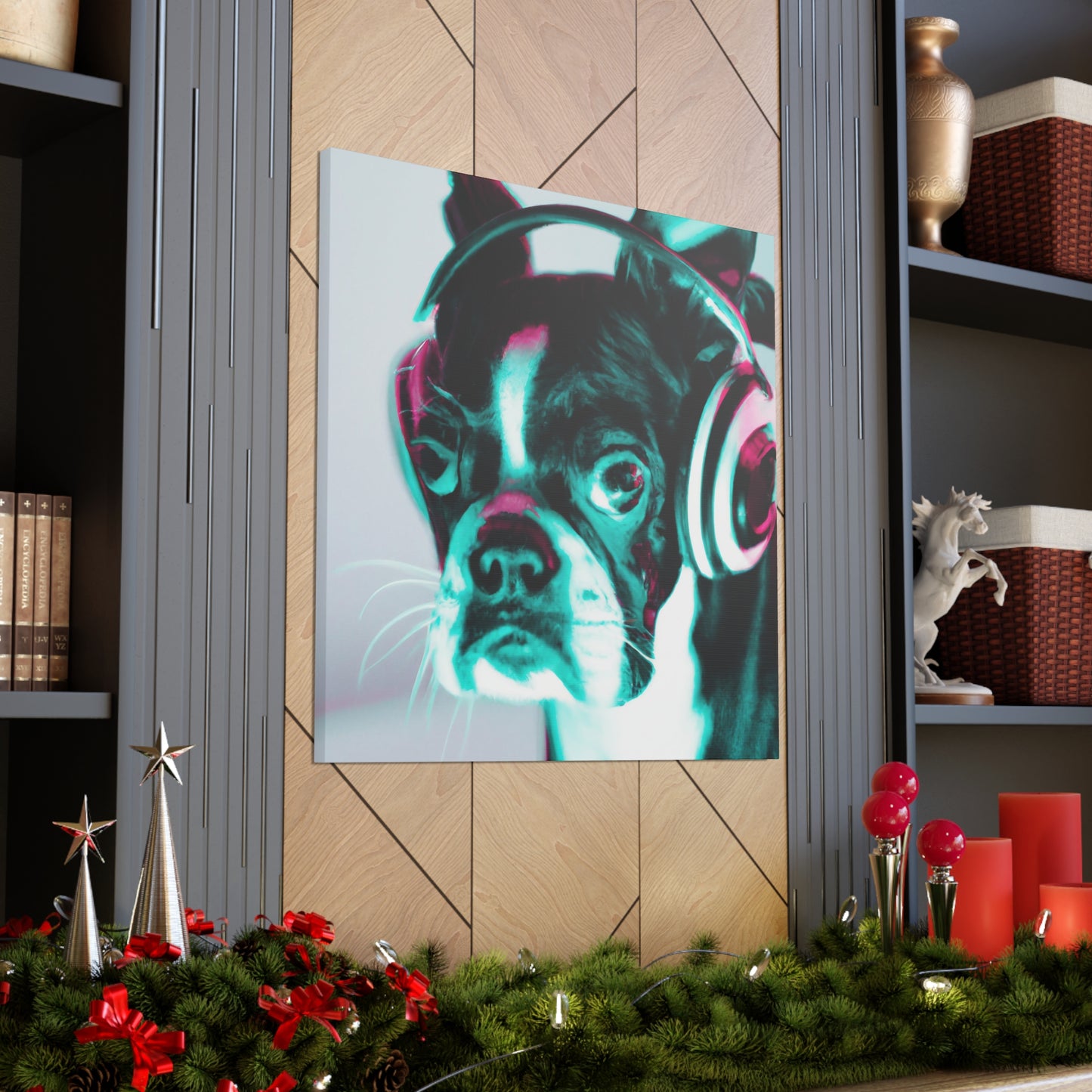 Tobias Atwood of Boston - Boston Terrier - Canvas