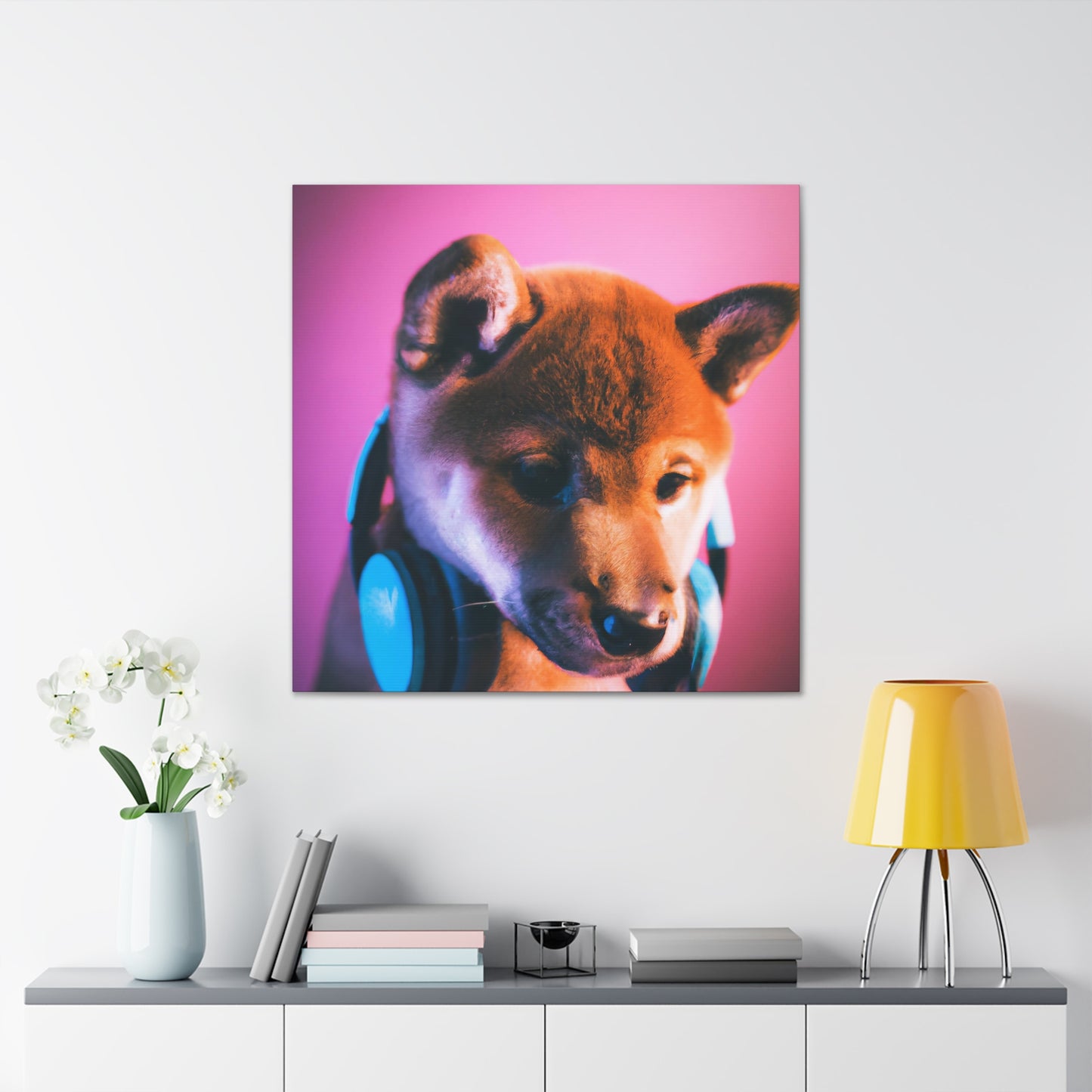 Isun Tasakee (Japanese - male) - Shiba Inu - Canvas