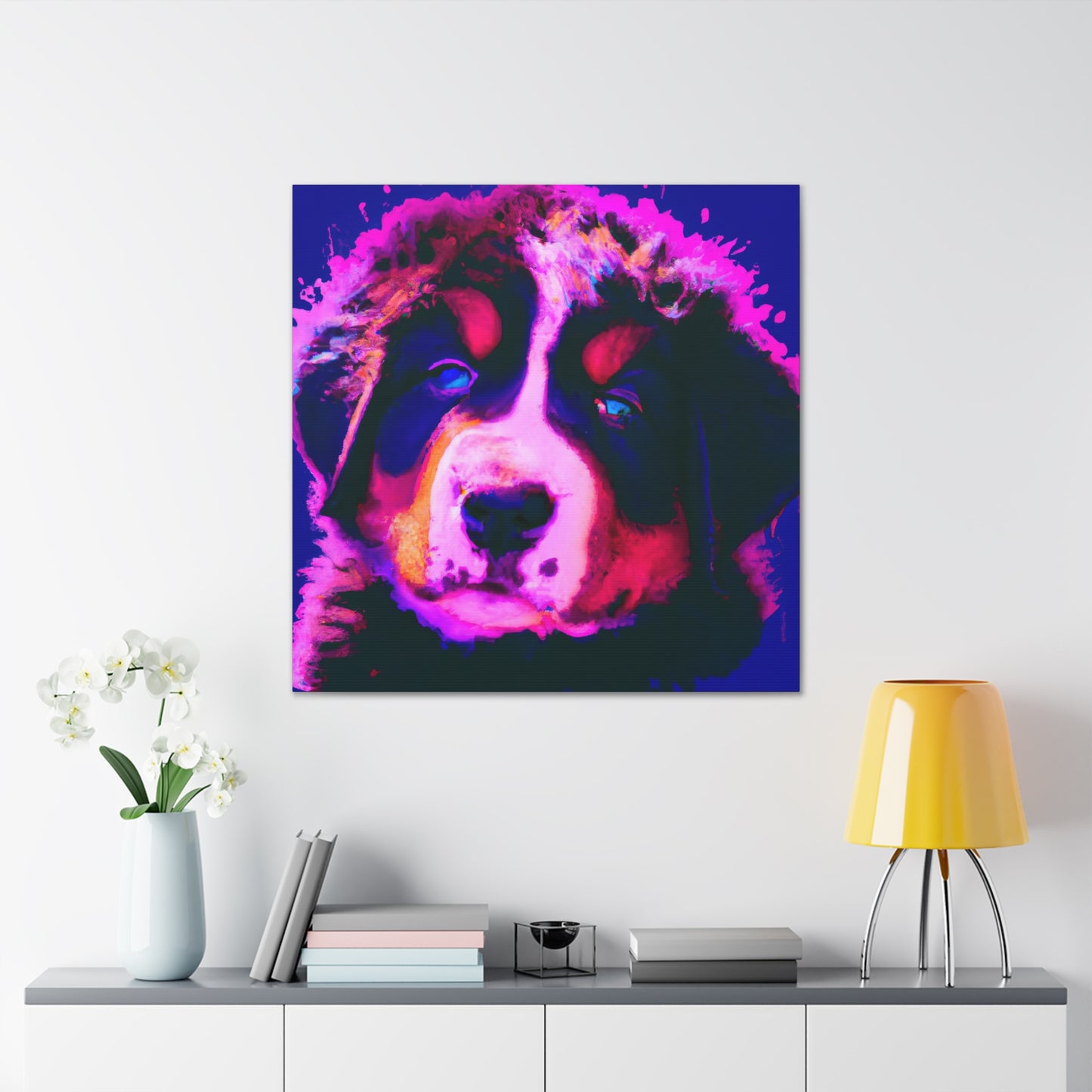Countess von Salis-Sagno. - Bernese Mountain Dog - Canvas