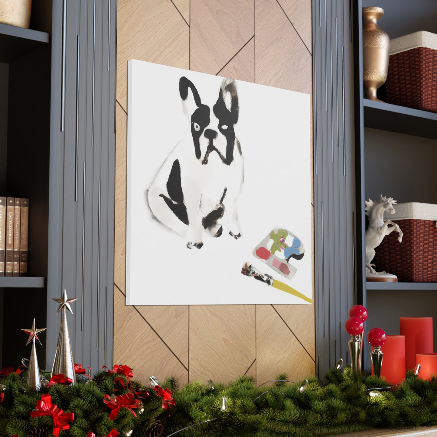 Prince Artinidas de Lorento (French Bulldog) - Canvas