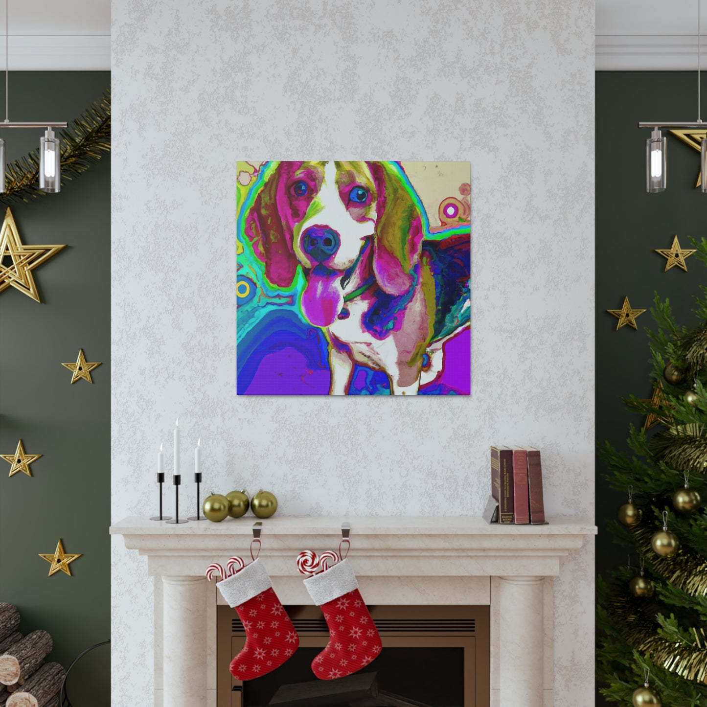Reginard Lyforde, Painter of Royalty - Beagle Puppy - Canvas