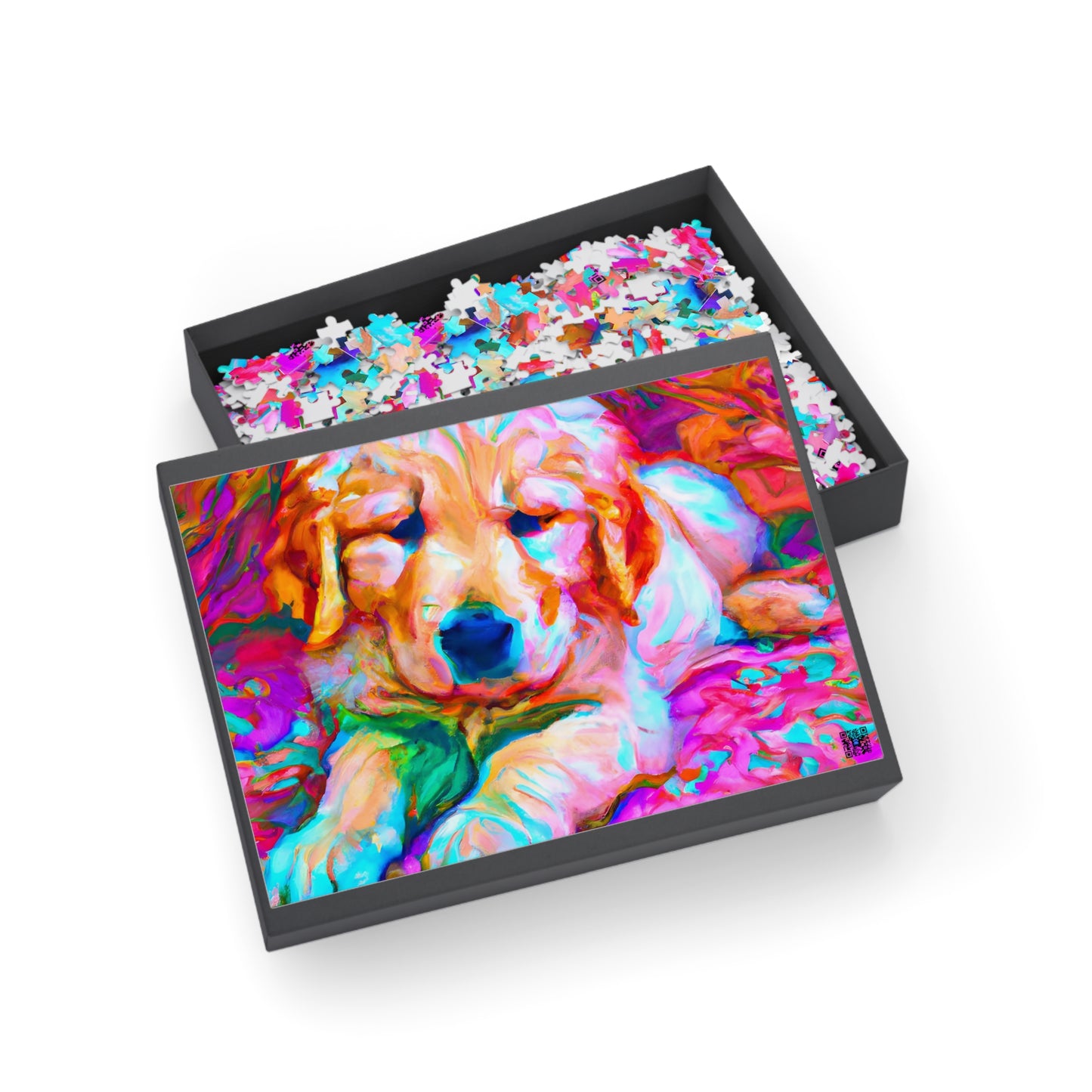 Jacques Desbuissons - Golden Retriever Puppy - Puzzle