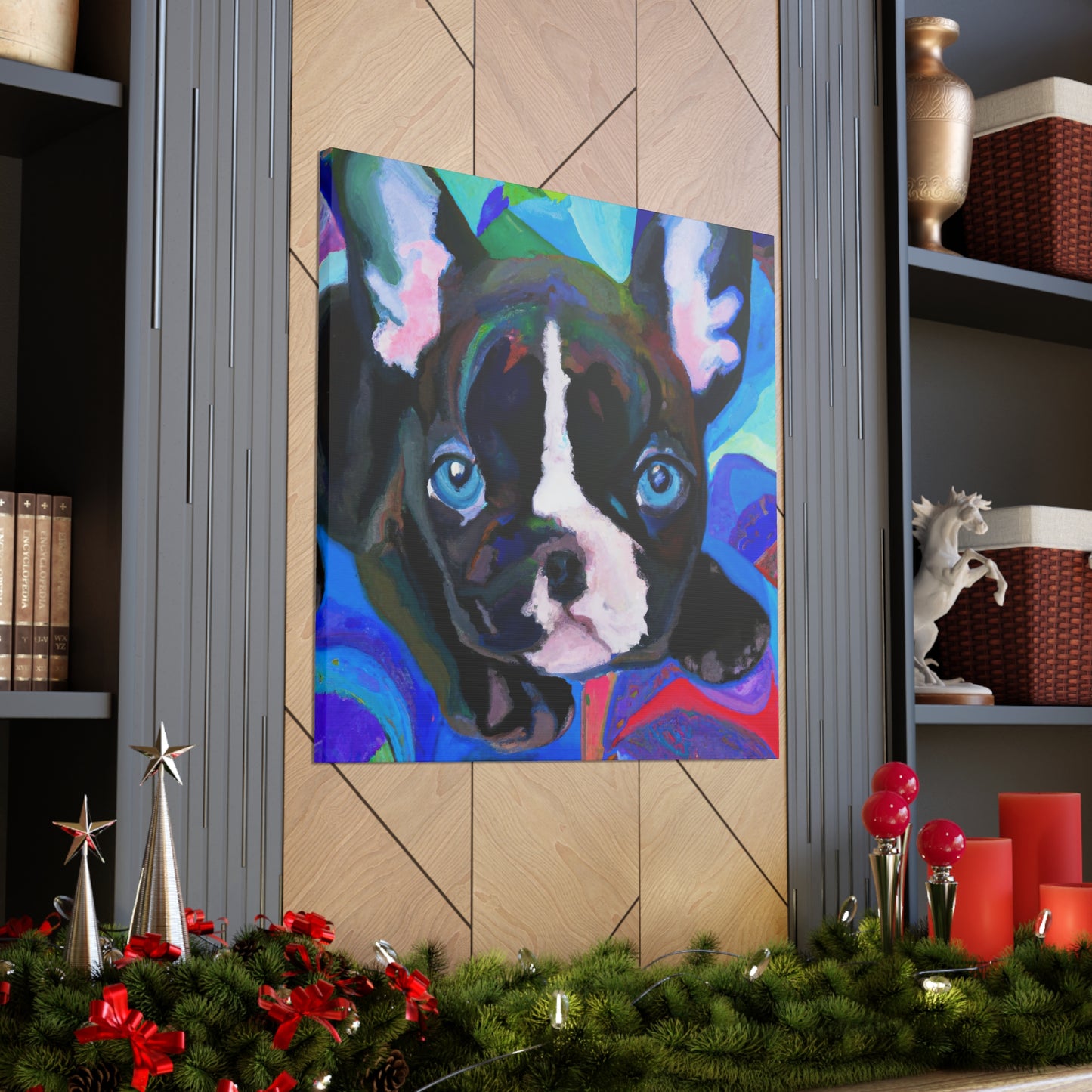Aristocles Darwinor - French Bulldog Puppy - Canvas