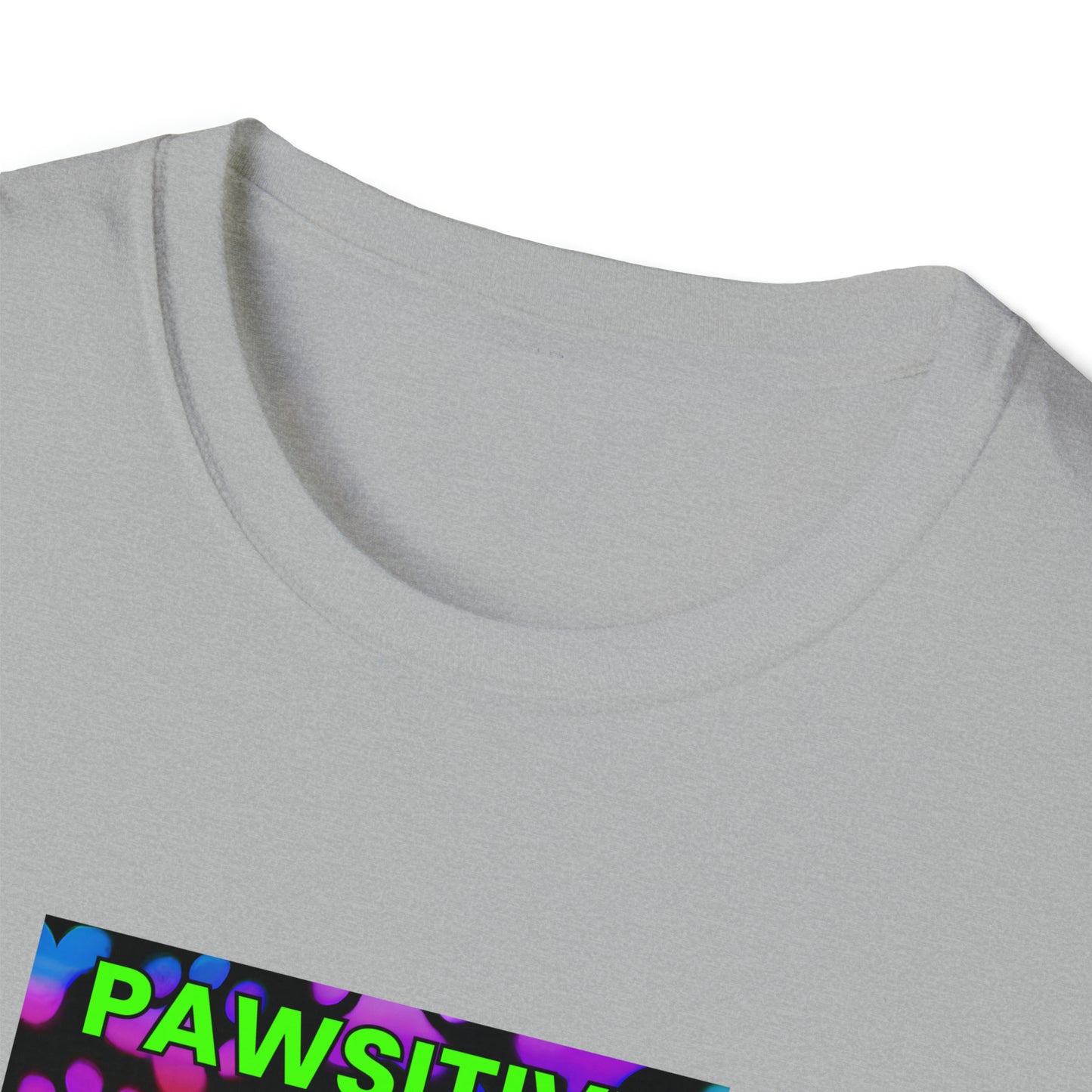 Positive Andy (or Andrea) - "Pawsitive Vibes Only" Unisex Tee