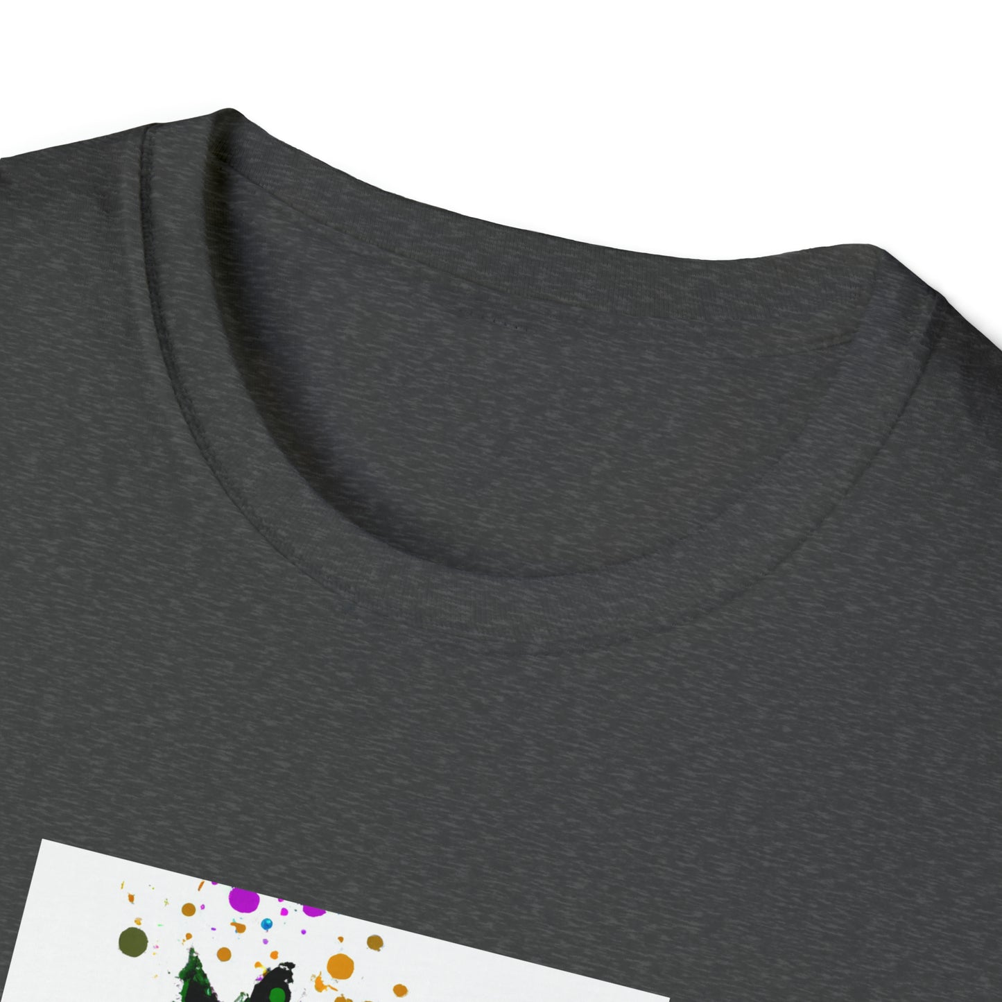 Couture Cruzer - "Dog Friendly, People Reactive" (colored swirl) Unisex Tee