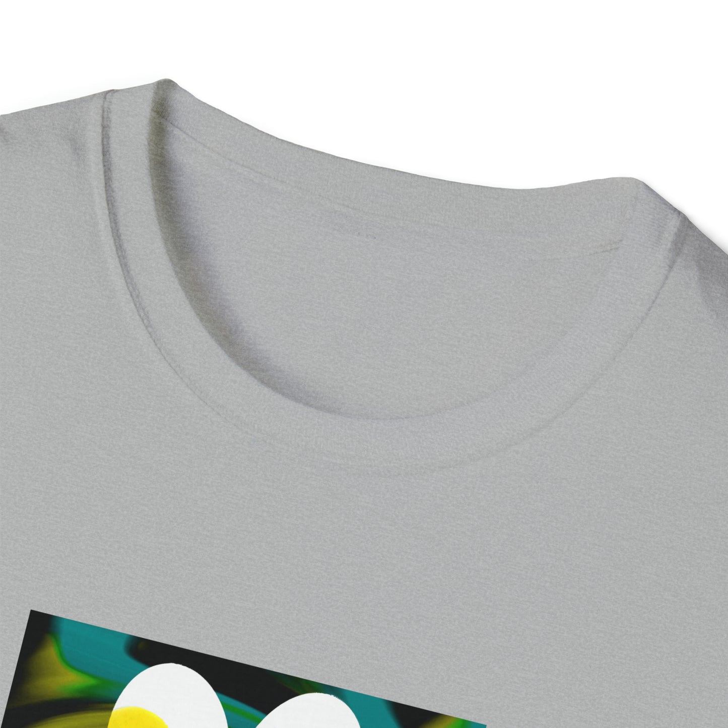 Freestyle Maverick. - "Dog Friendly, People Reactive" (Yellow Blue Swirl) Unisex Tee