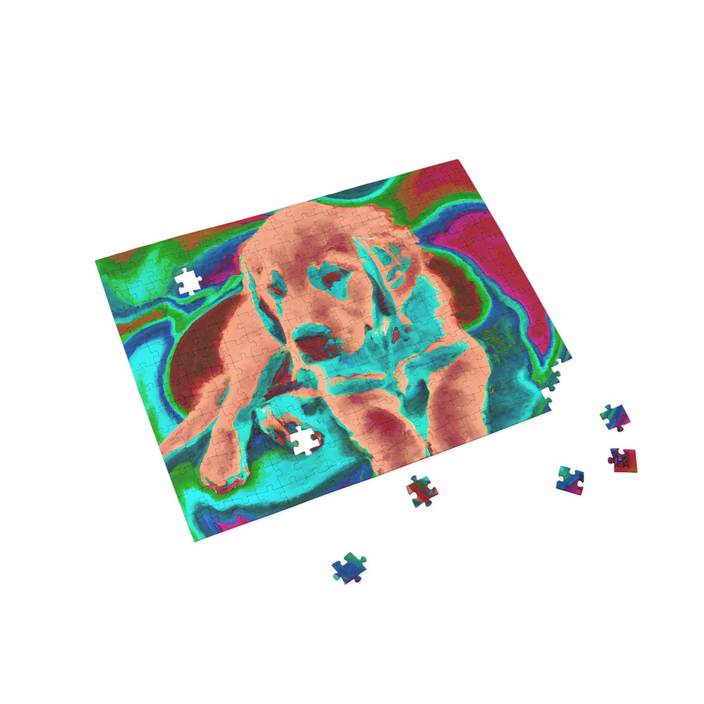 Aurélie Exploration. - Golden Retriever Puppy - Puzzle