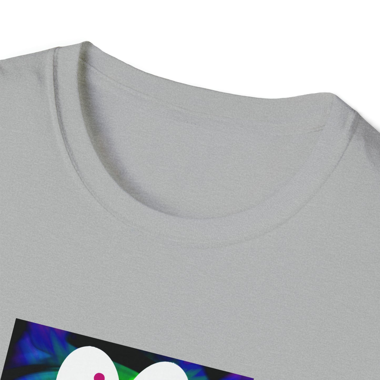 90's Rising Streetwear - "Dog Friendly, People Reactive" (colored swirl) Unisex Tee