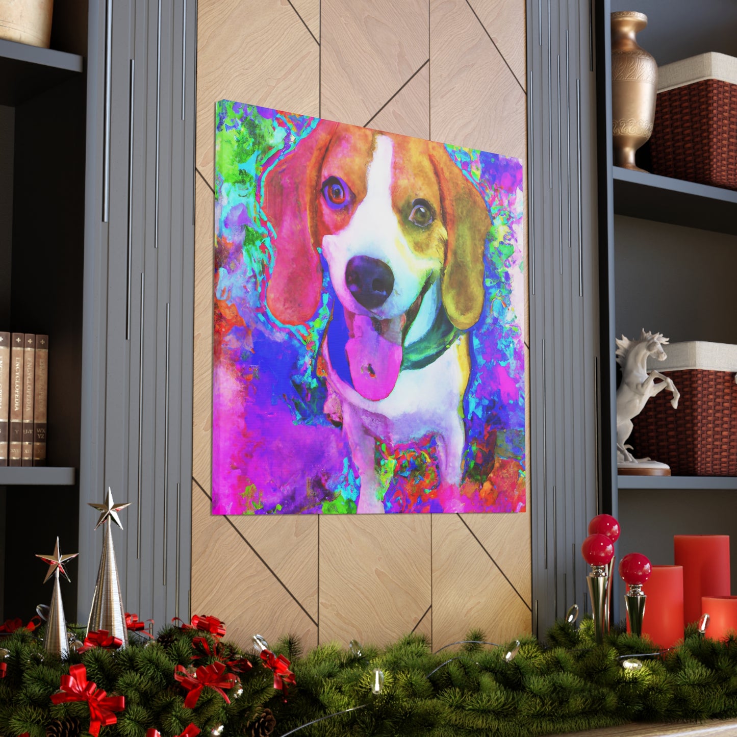 Regalius de Greylock - Beagle Puppy - Canvas