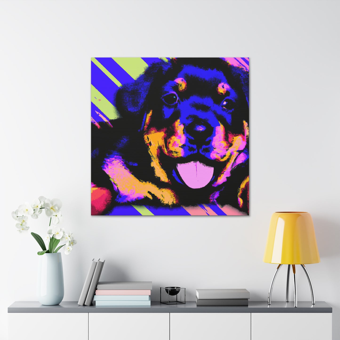 Konradin von Hohenstaufen - Rottweiler - Canvas
