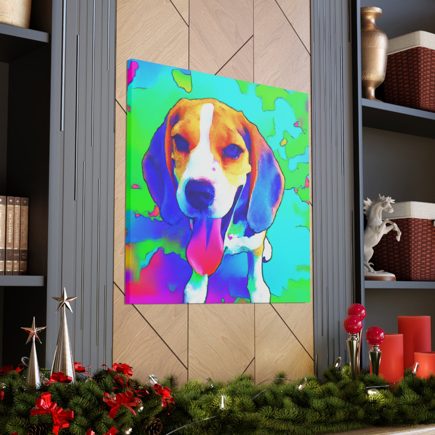 Kington Von Duetter - Beagle Puppy - Canvas