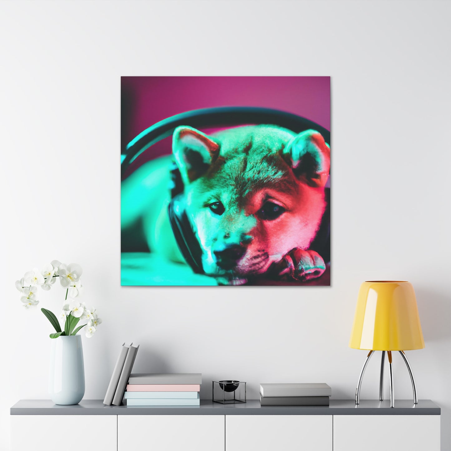 Lan Hua Yang - Shiba Inu - Canvas