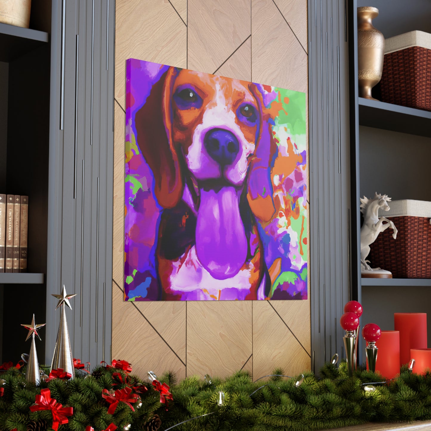 Duchess Adaliz de Monteleone - Beagle Puppy - Canvas