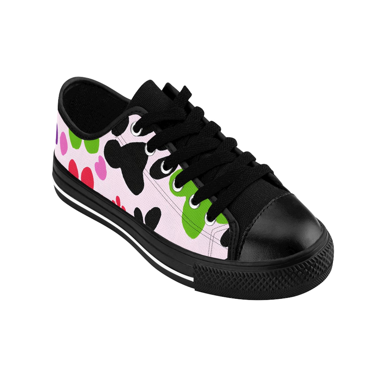 Soleil Chaussure - Paw Print - Low-Top