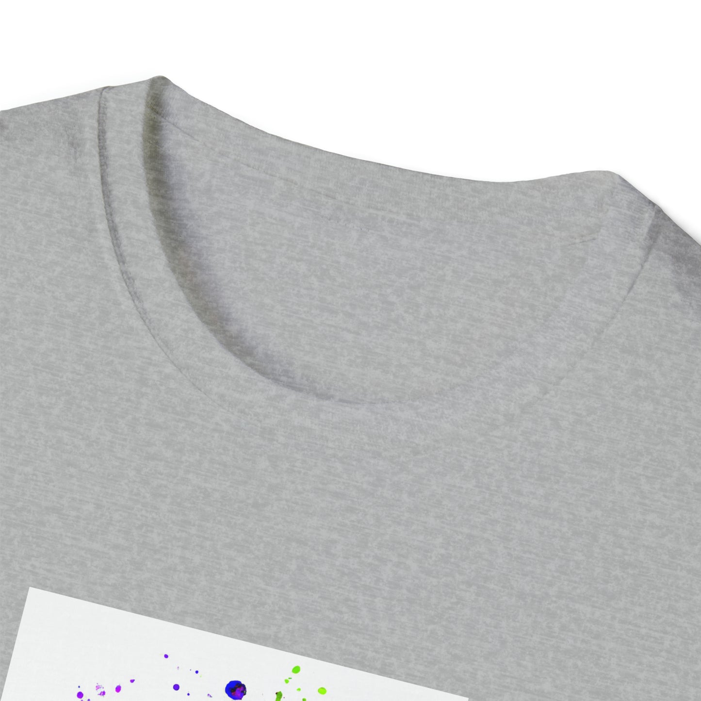 Flashitt 90's - "Dog Friendly, People Reactive" (colored swirl) Unisex Tee