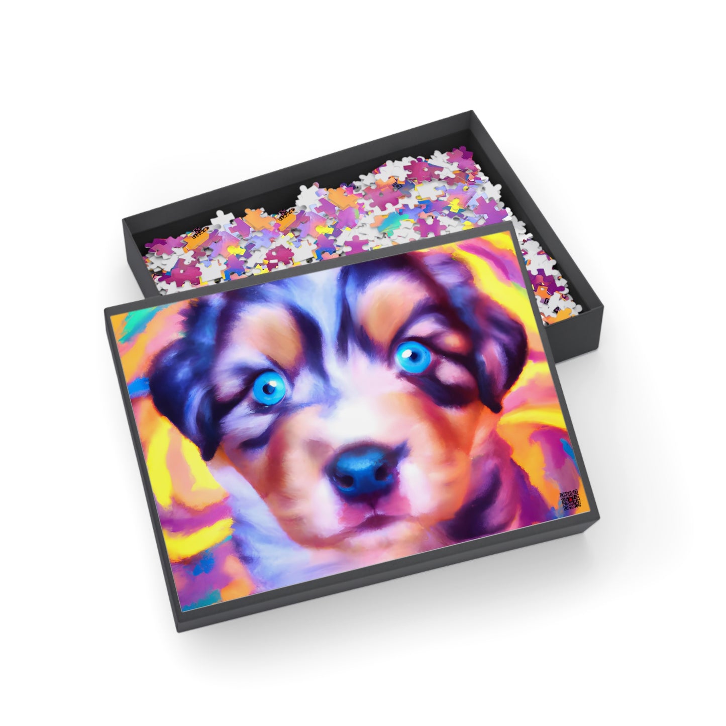 Gaston Bemrose. - Australian Shepherd Puppy - Puzzle