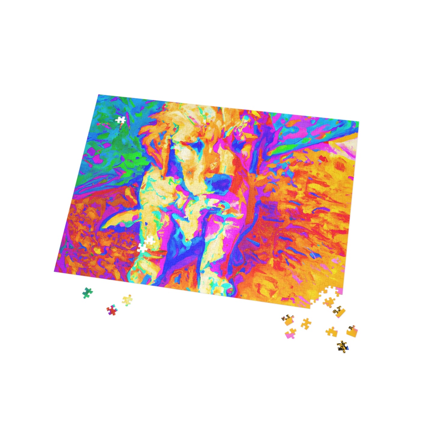 Eliric Abatage - Golden Retriever Puppy - Puzzle