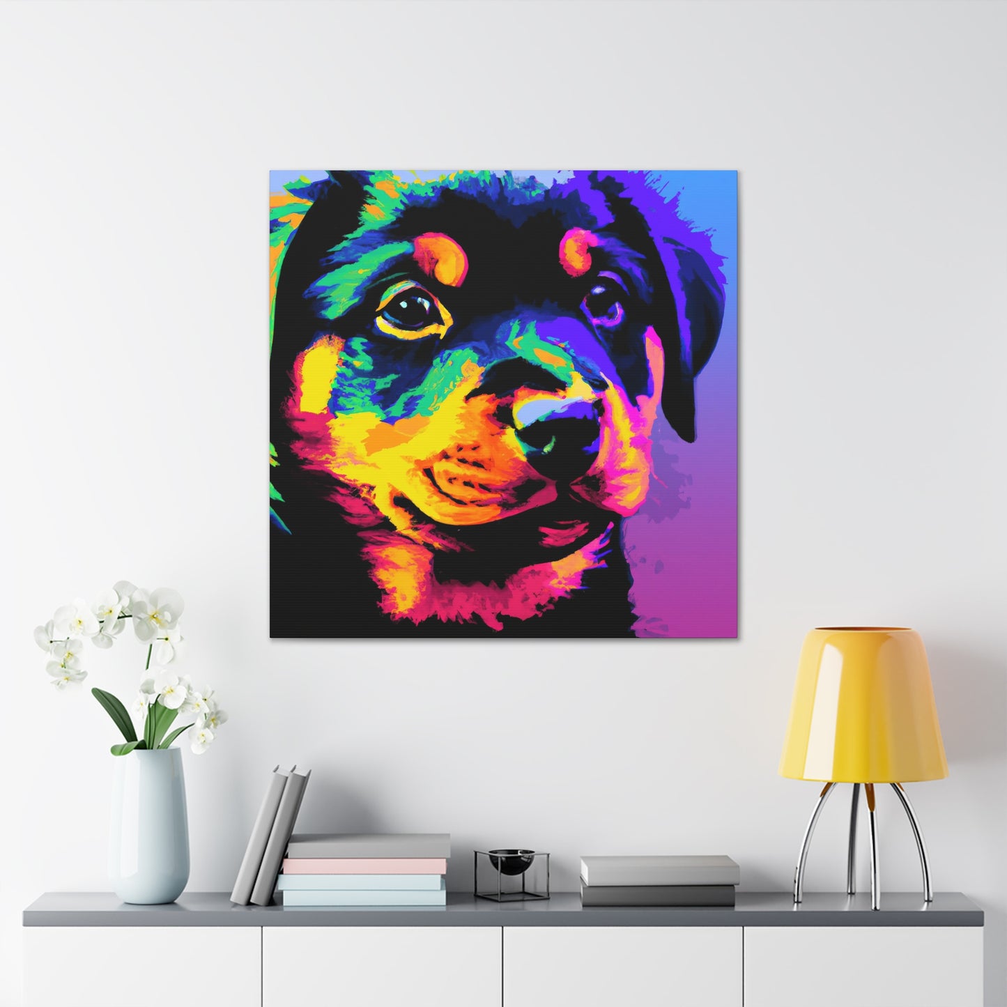 Franziska von Hohenzollern - Rottweiler - Canvas