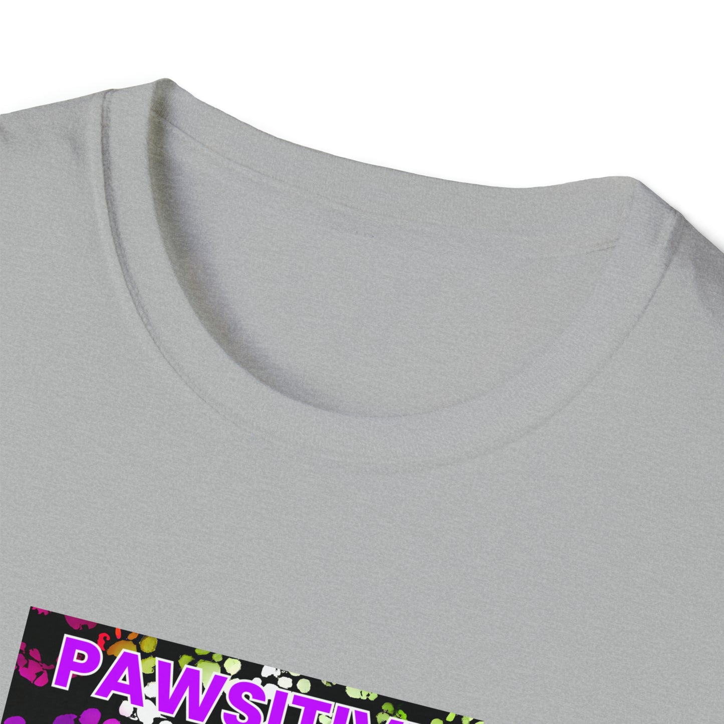 The Optimistic Oracle. - "Pawsitive Vibes Only" Unisex Tee