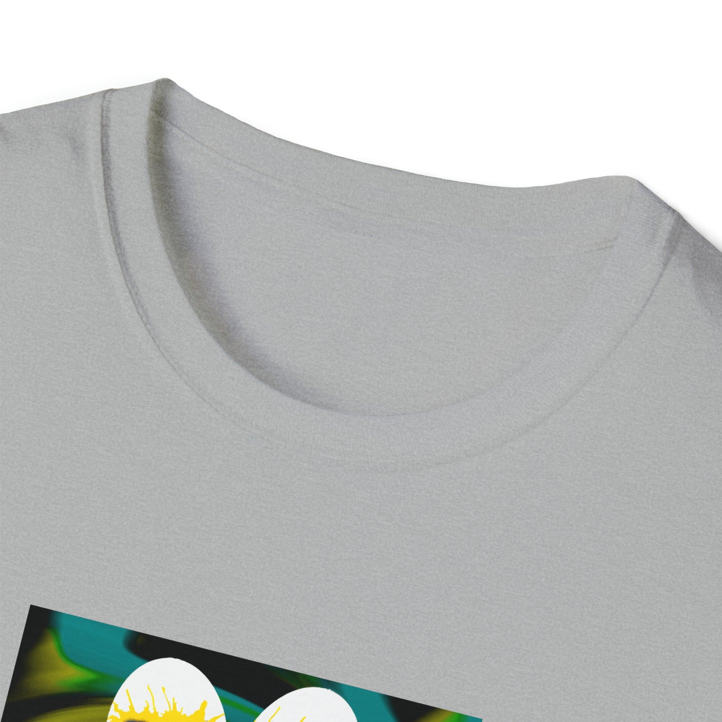 Fashion Maverick - "Dog Friendly, People Reactive" (Yellow Blue Swirl) Unisex Tee