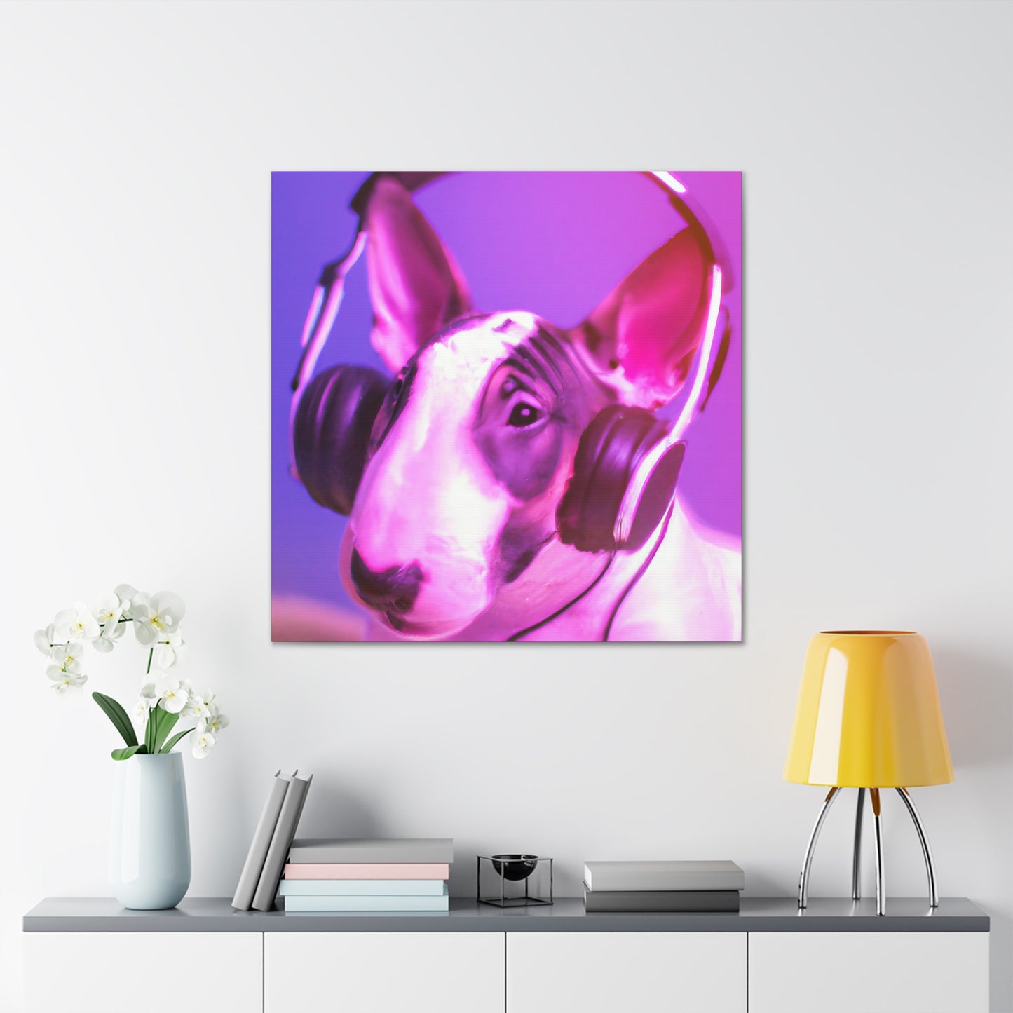 Emma Deveridge - Bull Terrier - Canvas