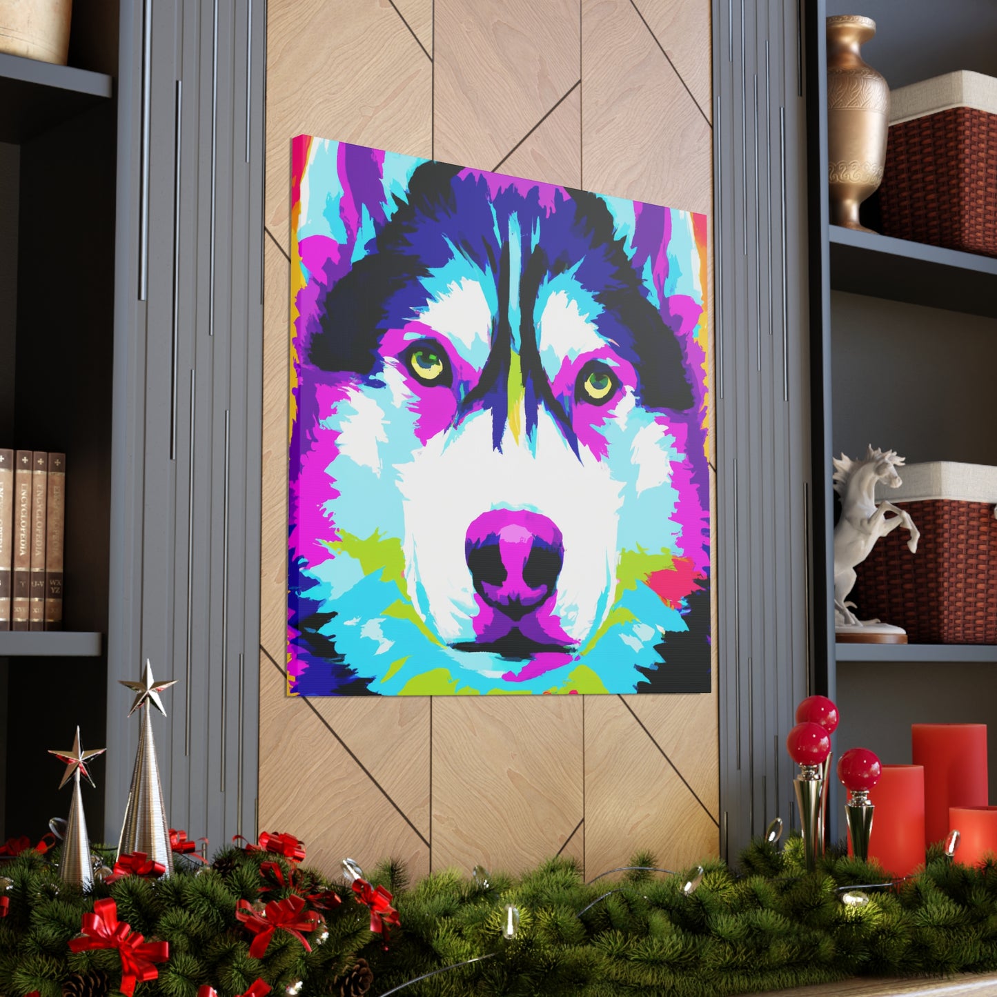 Lady Eleanor Devedeaux - Siberian Husky - Canvas