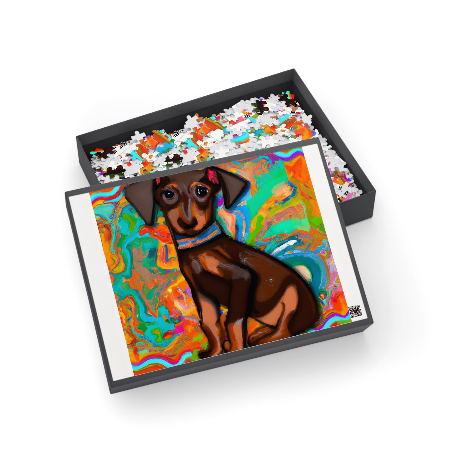 Maurice Mazelie - Miniature Pinscher Puppy - Puzzle