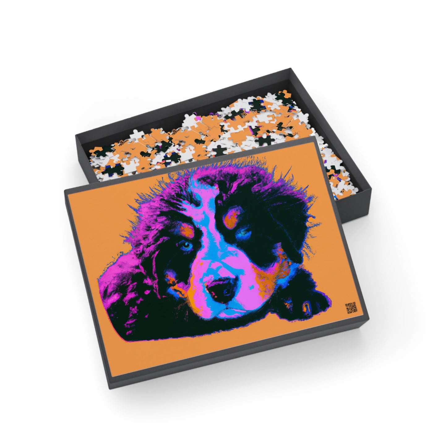 Prince Oskar von Fribourg-Ganegg - Bernese Mountain Dog - Puzzle