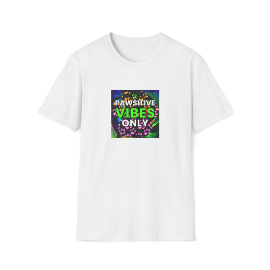 Happiness Hawk - "Pawsitive Vibes Only" Unisex Tee
