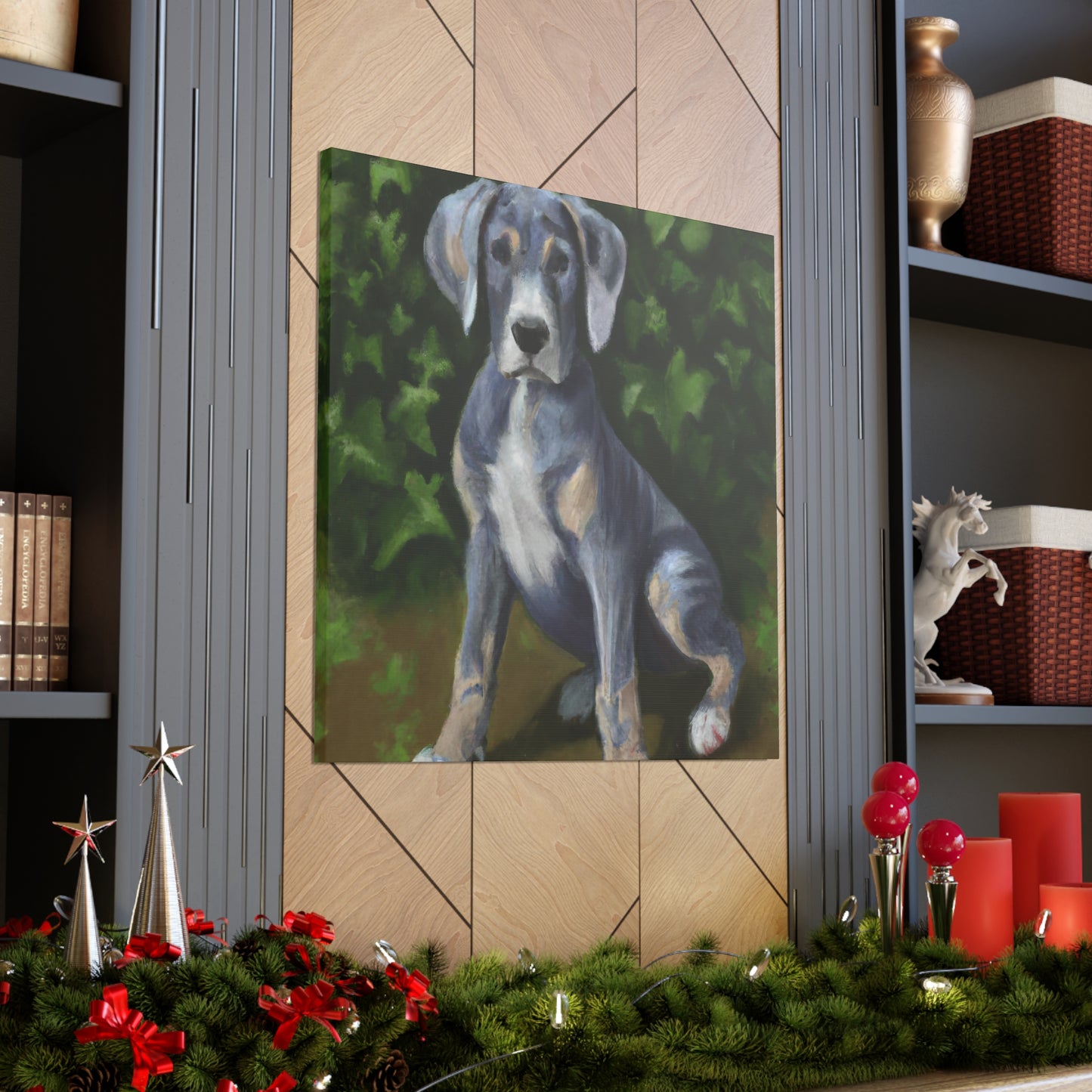 Countess Desdemona Verdana de los Monteros - Great Dane - Canvas