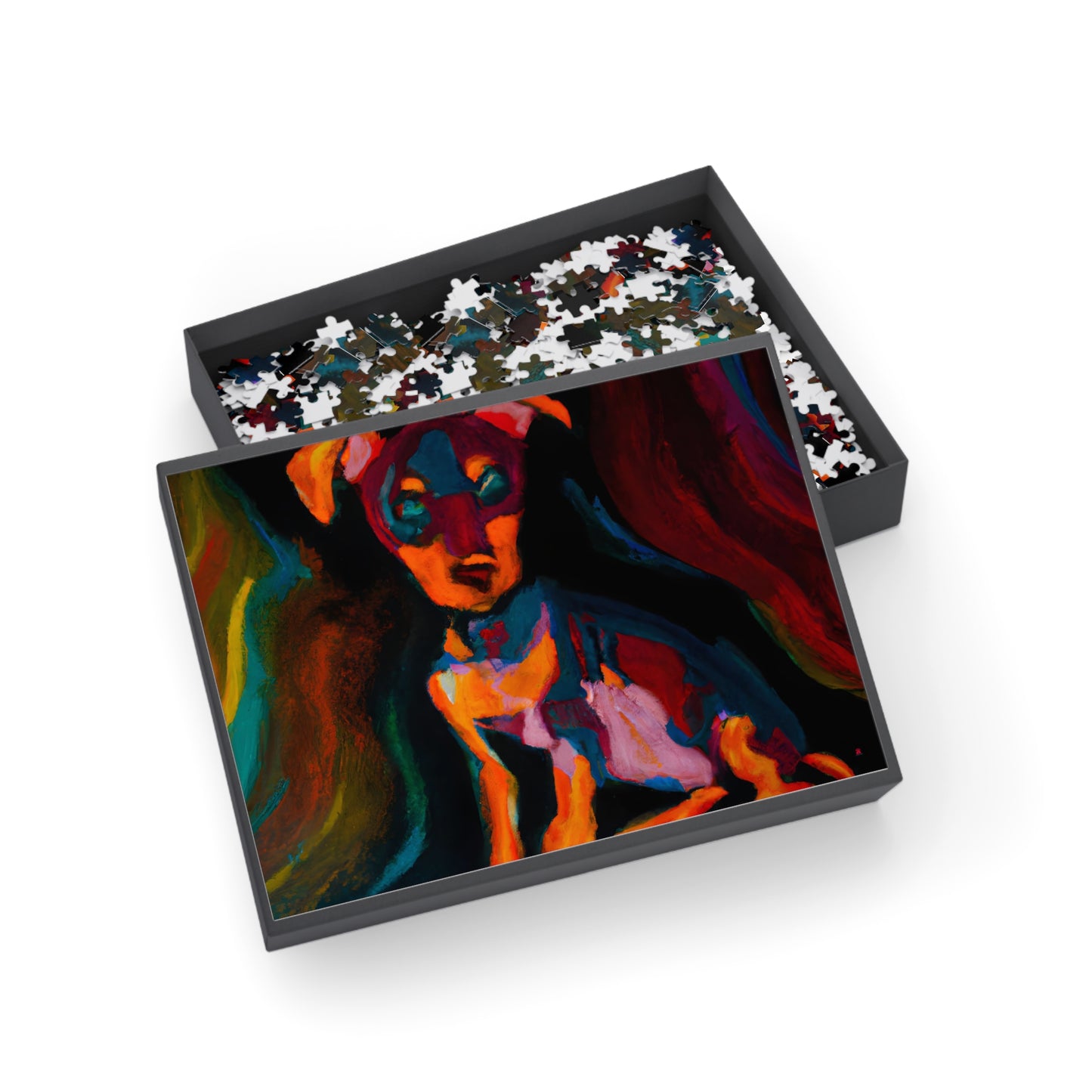 Lucille Rofard - Miniature Pinscher Puppy - Puzzle