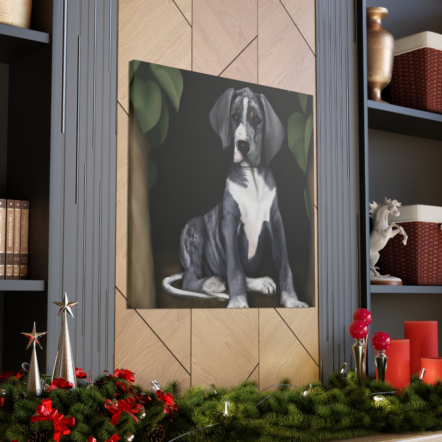 Countess Francisca De Medici - Great Dane - Canvas