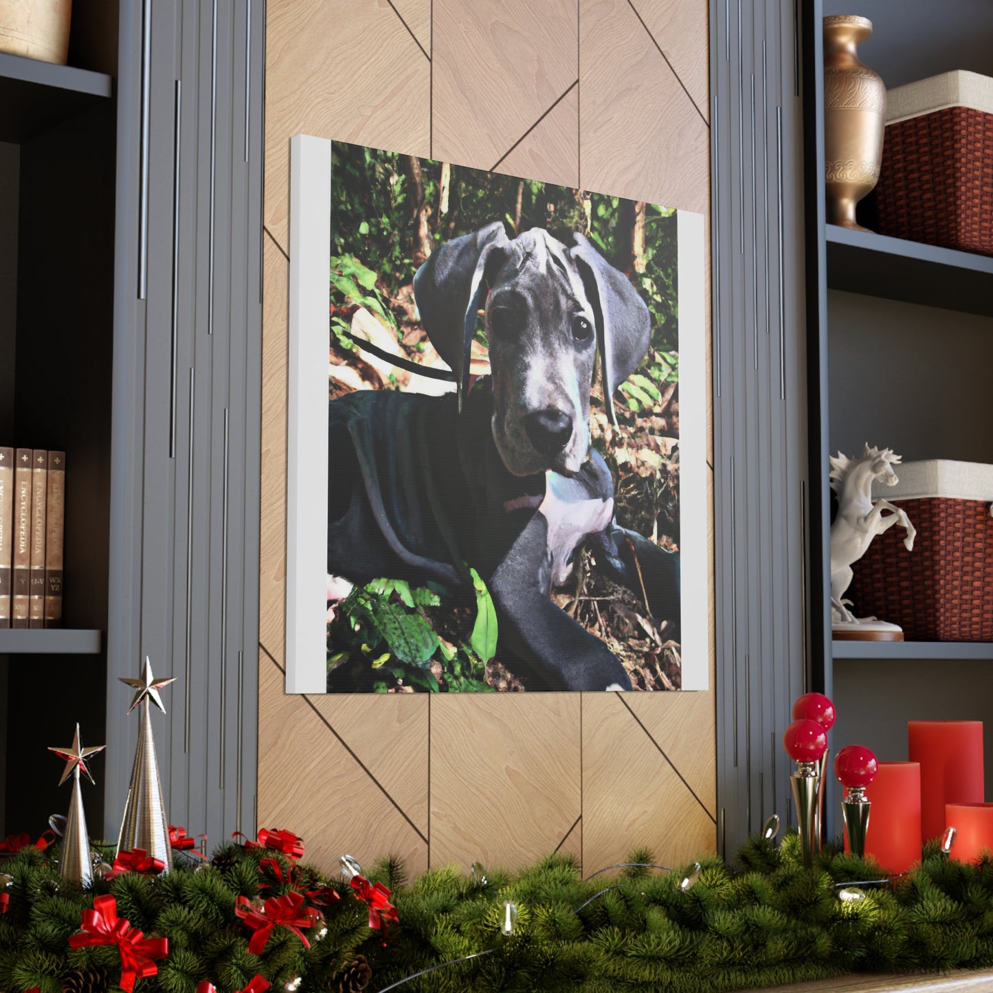 Countess Eleonora di Castiglione - Great Dane - Canvas